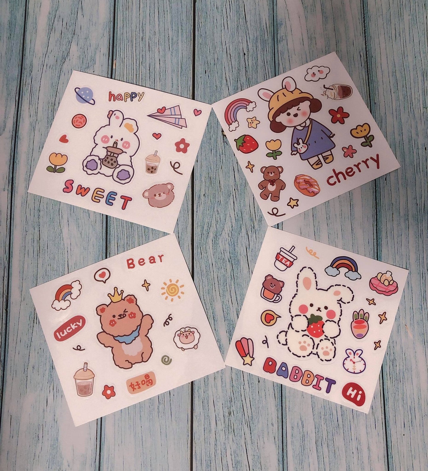 2D stickers + 3D stickers (ADD ON)